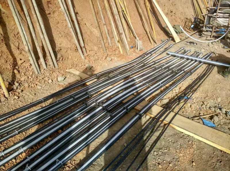 陜西鎮安縣中醫醫院實驗錨索加固工程